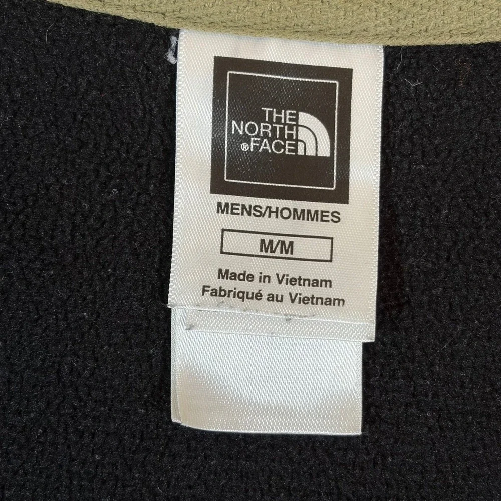 The North Face Mens Full Zip Hoodie Camo Black Yellow Logo Sweatshirt Size M - Picture 9 of 16